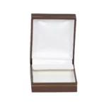 BXE85BR jewellery gift box for earring brown open front