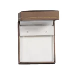 BXE85BR jewellery gift box for earring brown top side
