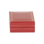 BXE85BR jewellery gift box for earring red close front