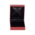BXE85BR jewellery gift box for earring red open front