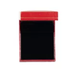 BXE85BR jewellery gift box for earring red top side