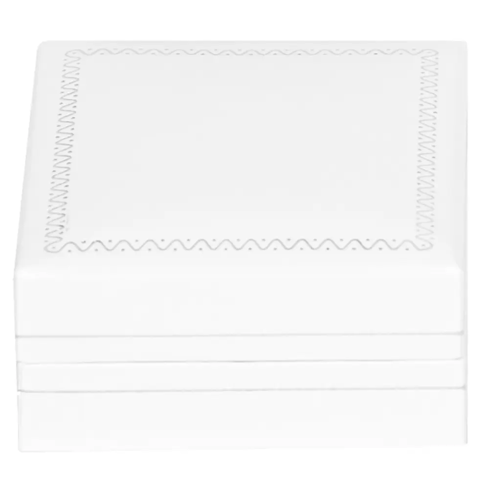 BXE85WH-jewellery-gift-box-for-earring-white-close-front jewellery-gift-box-for-earring-white-close-front