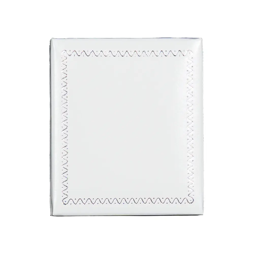 BXE85WH jewellery gift box for earring white close top