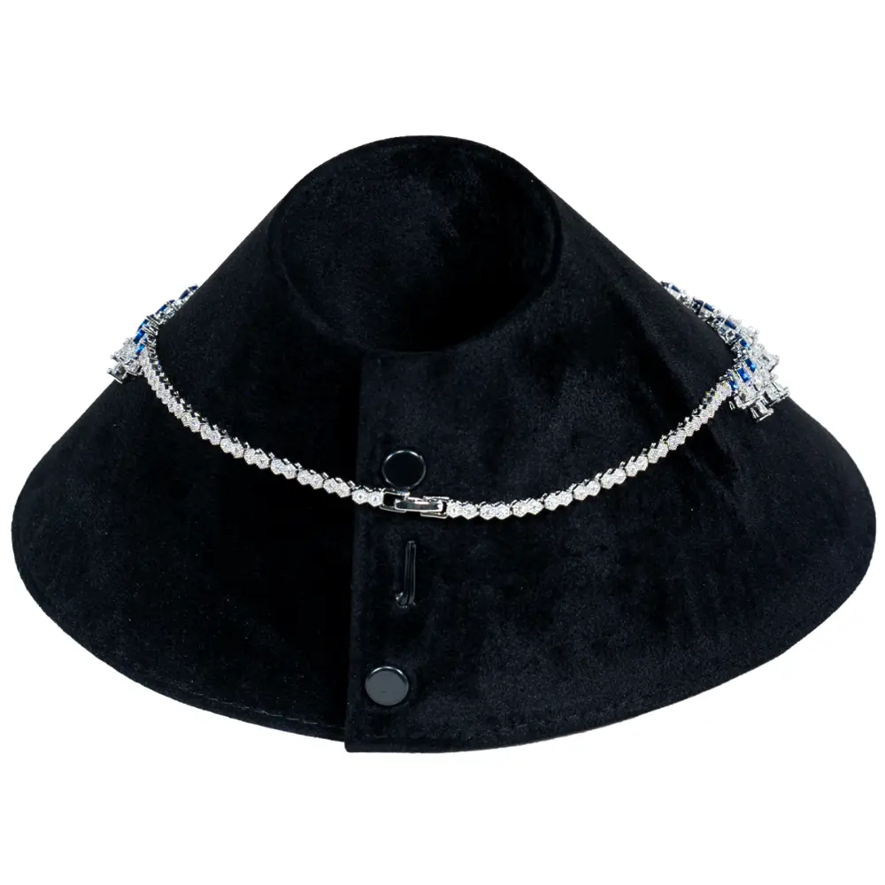 NS95-corn-necklace-stand-black-with-necklace-back corn-necklace-stand-black-with-necklace-back