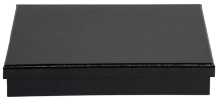 BXPS80 necklace storage box 24 compartments grey frontview