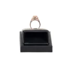 jewelry-holder-ring-white-back-view-with-ring-RS90BL jewelry holder ring white back view with ring