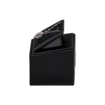 ewelry necklace holder black side view with necklace