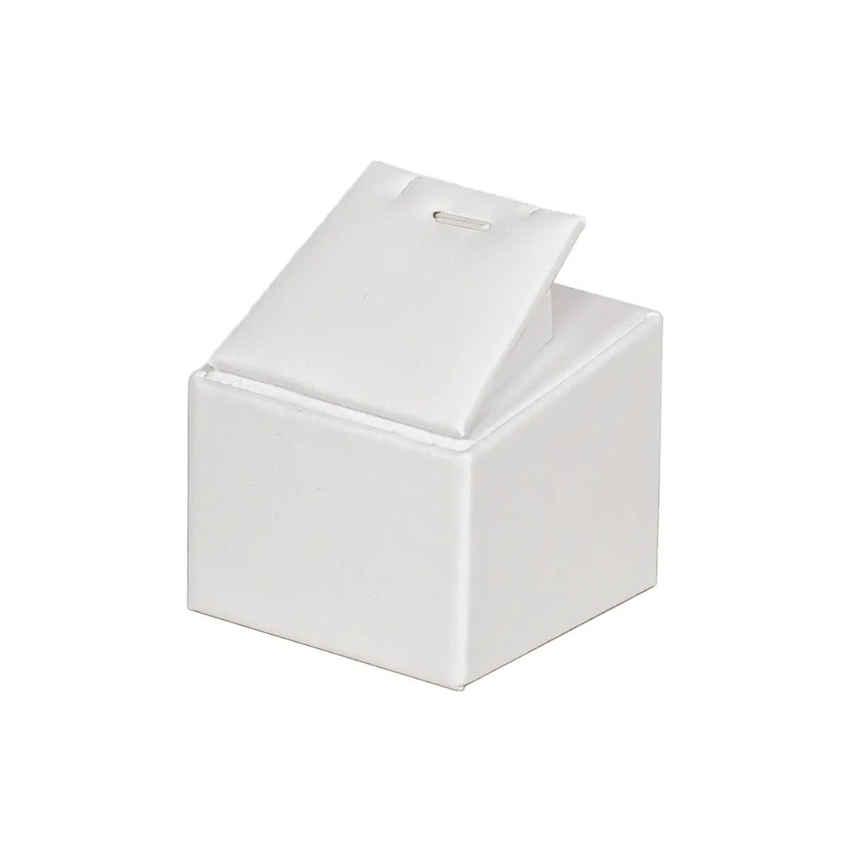 jewelry necklace holder white angle view