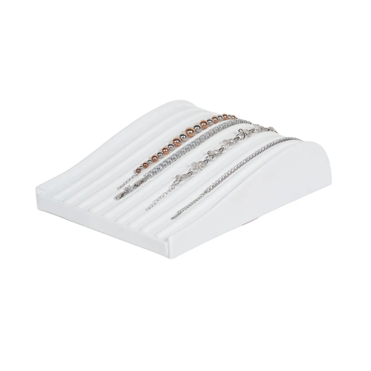 Bracelet-stand-White-Large-angle-view-with-bracelet-BS88LWH