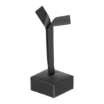 Earring display holder large black angle view