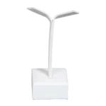 Earring-display-holder-large-white-back-view-ES81LWH Earring display holder large white back view