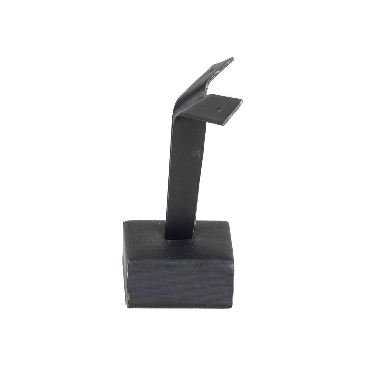 Earring-display-holder-small-black-side-view-ES81SBL Earring display holder small black side view