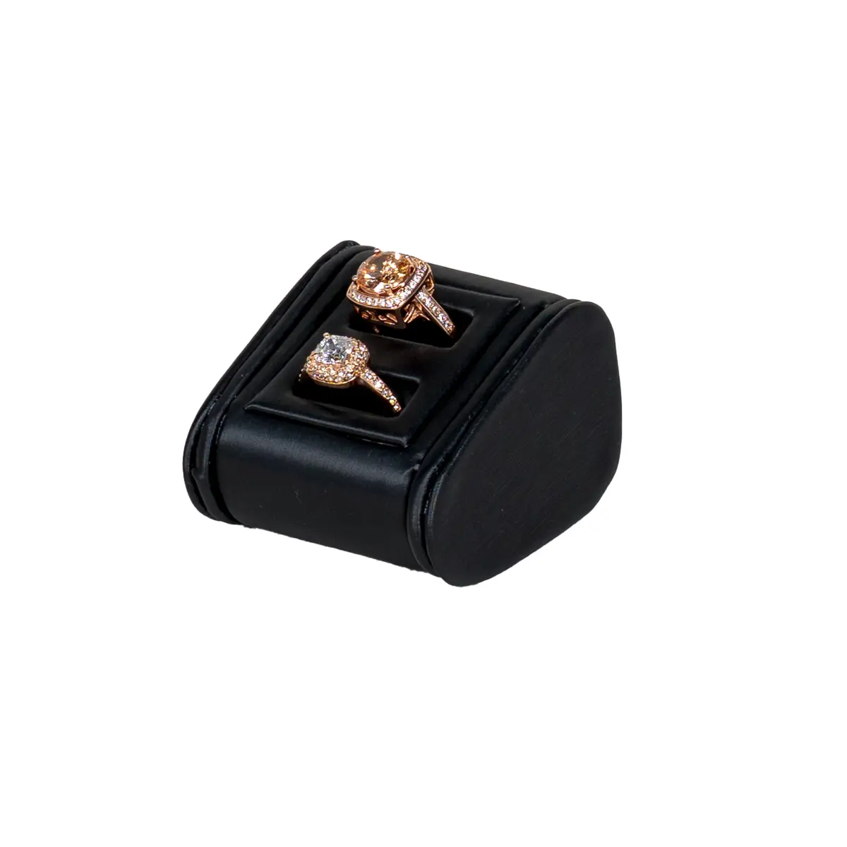 Ring Display Black Xsmall angle view with ring