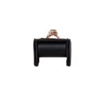 Ring Display Black Xsmall back view with ring