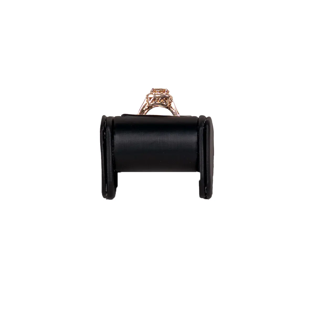 Ring Display Black Xsmall back view with ring