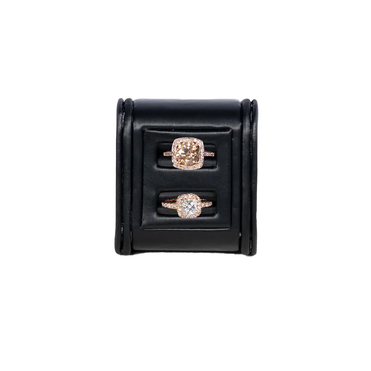 Ring Display Black Xsmall top view with ring