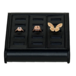 Ring Display Black large front view with ring