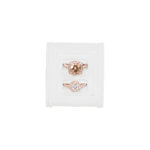 Ring Display White Xsmall top view with ring
