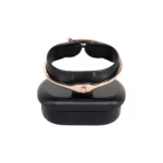 bangle holder black back view with bangle