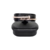 bangle holder black front view with bangle