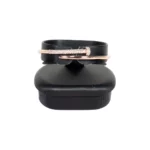 bangle holder black front view with bangle