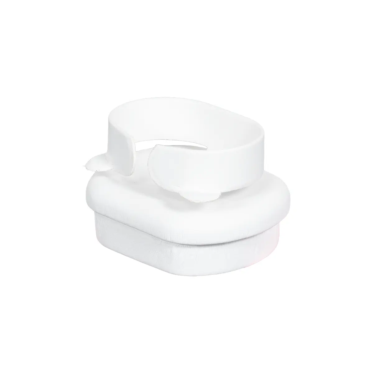 bangle holder white angle view