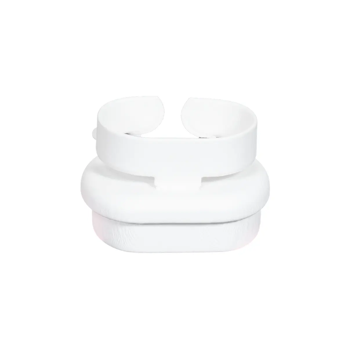 bangle holder white back view