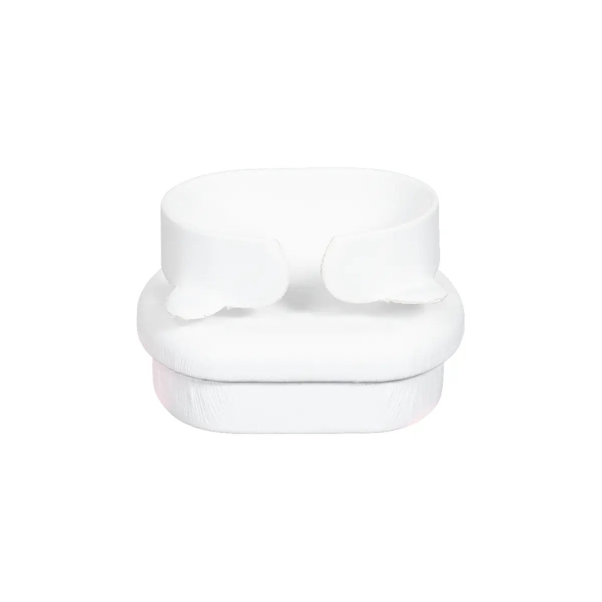 bangle holder white front view