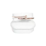 bangle holder white front view with bangle