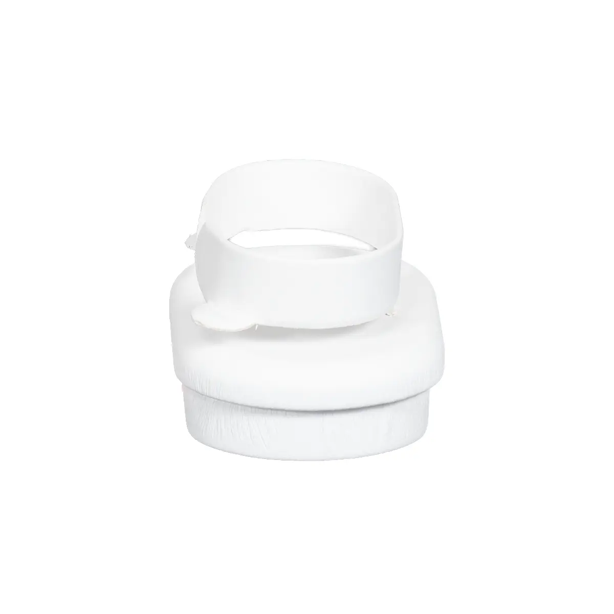 bangle holder white side view