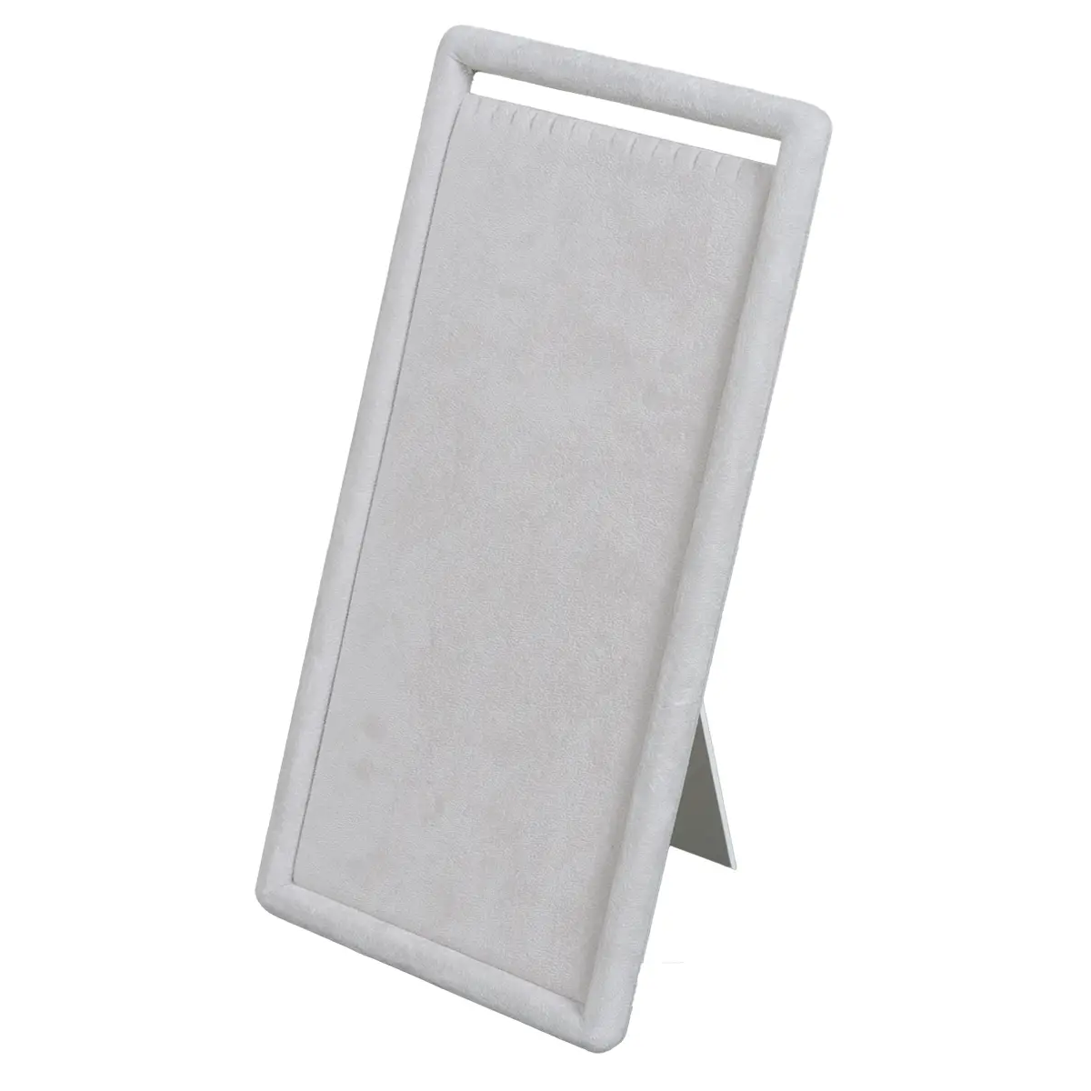 jewelry stand for necklaces grey large angle view