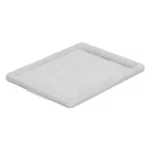 jewelry stand for necklaces grey small down angle view