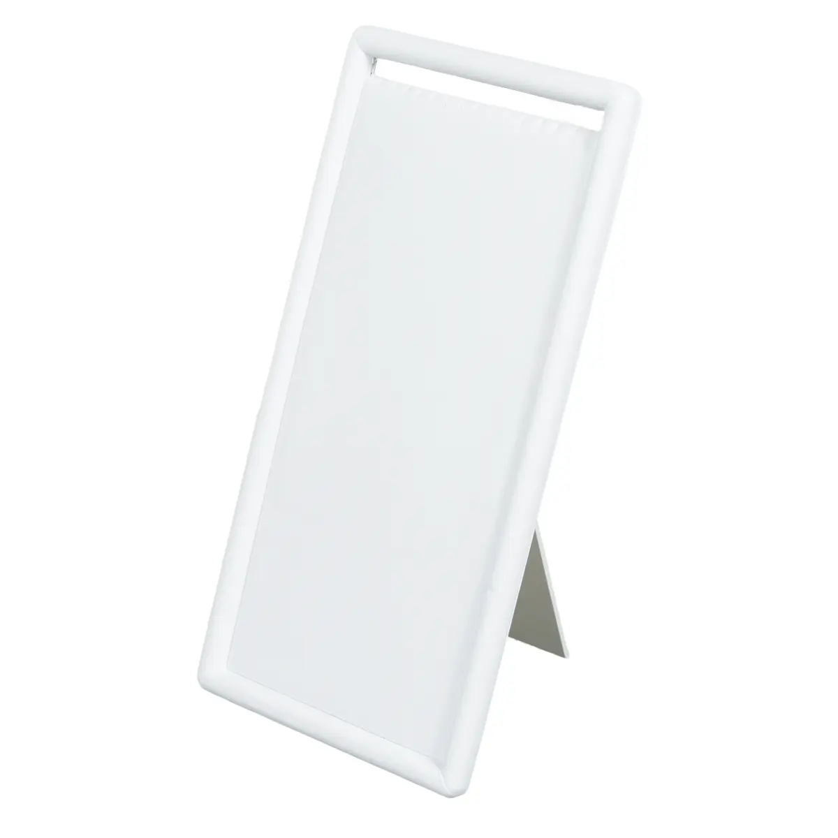 jewelry stand for necklaces white large angle view