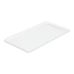 jewelry stand for necklaces white large down angle view