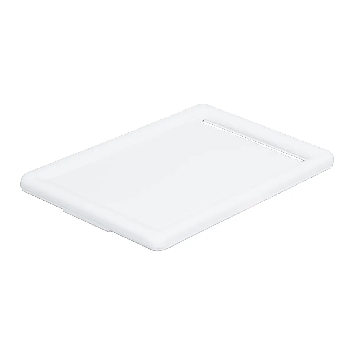 jewelry stand for necklaces white small down angle view