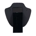 necklace on stand black small back view