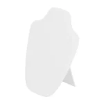 necklace on stand white small angle view