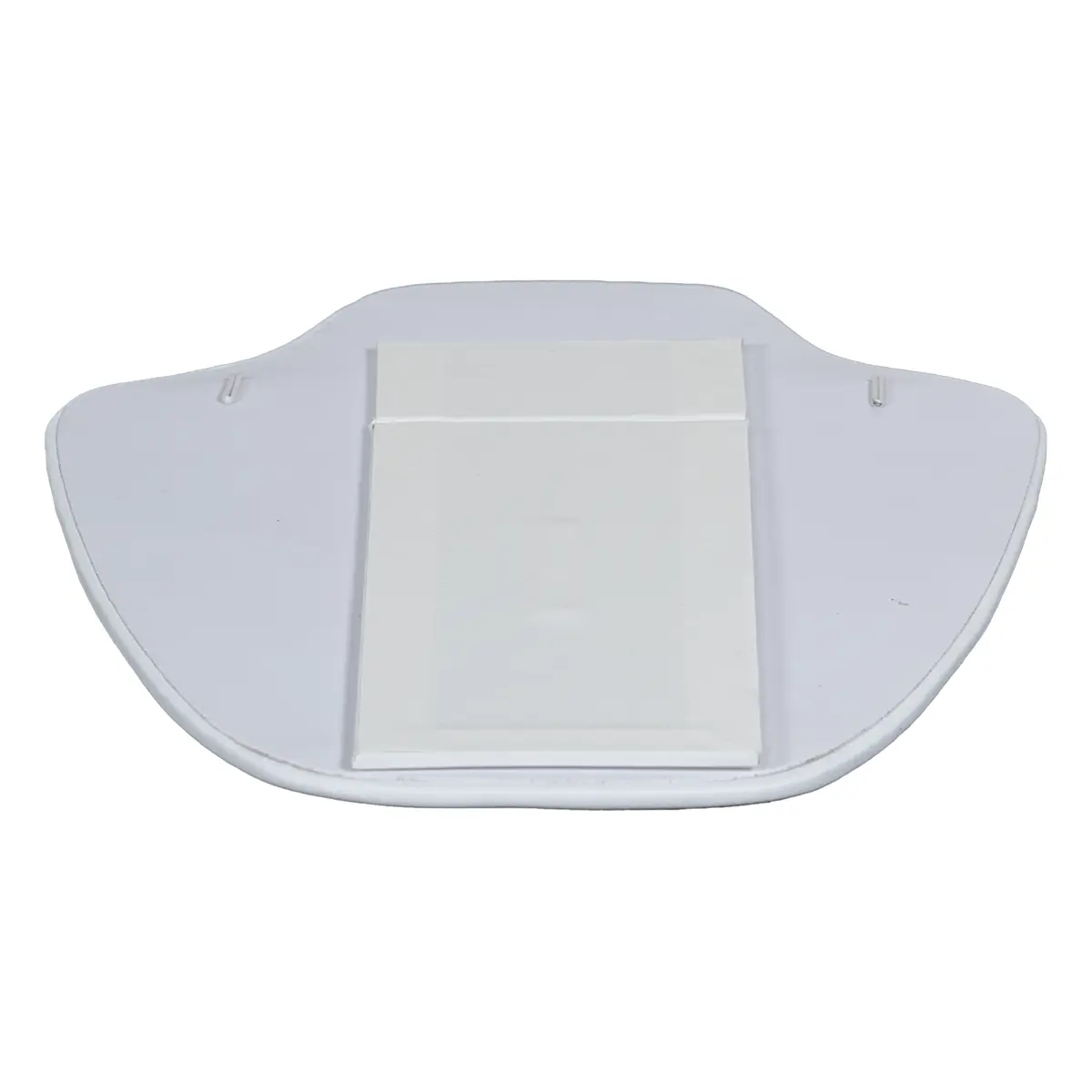 necklace on stand white small down back view