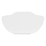 necklace on stand white small down front view