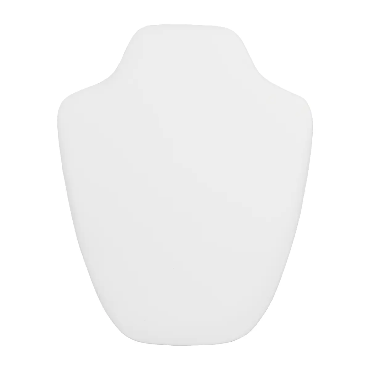 necklace on stand white small front view