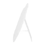 necklace on stand white small side view