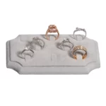 ring-holders-for- rings-Grey-small-front-view -with-rings-719JS ring holders for rings Grey small front view with rings