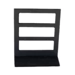 stud earring stand large black back view