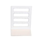 stud earring stand small beige back view