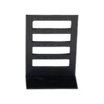 stud-earring-stand-small-black-front-view-ES93SBE stud earring stand small black front view