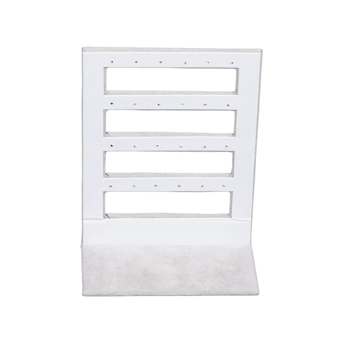 stud earring stand small grey back view
