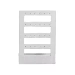 stud earring stand small grey front view