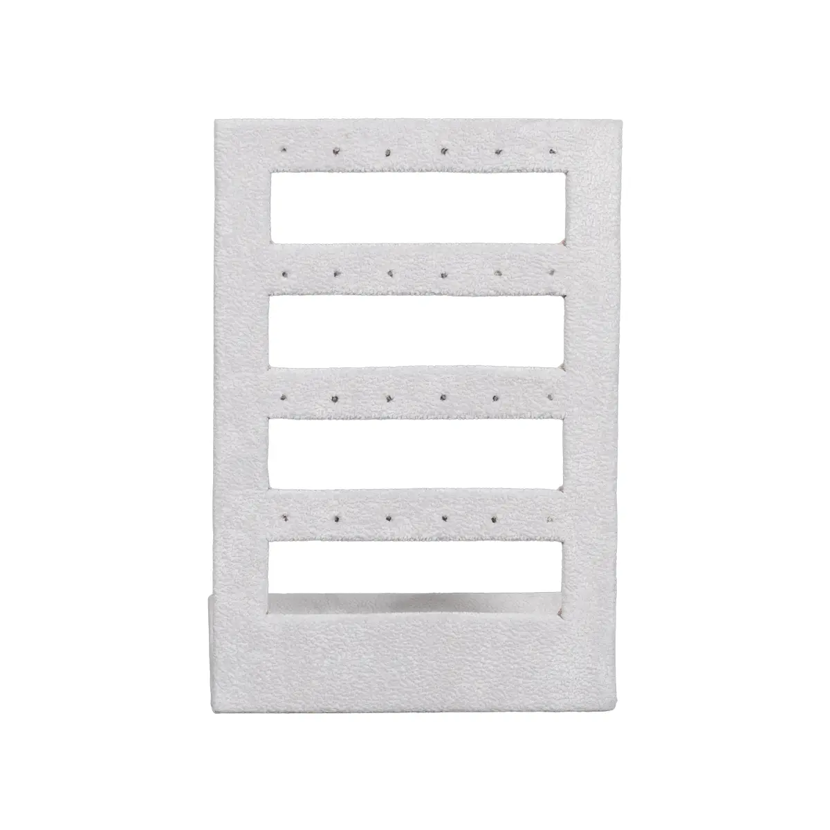 stud earring stand small grey front view