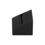 wedding ring holder black side view