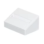 wedding ring holder white angle view